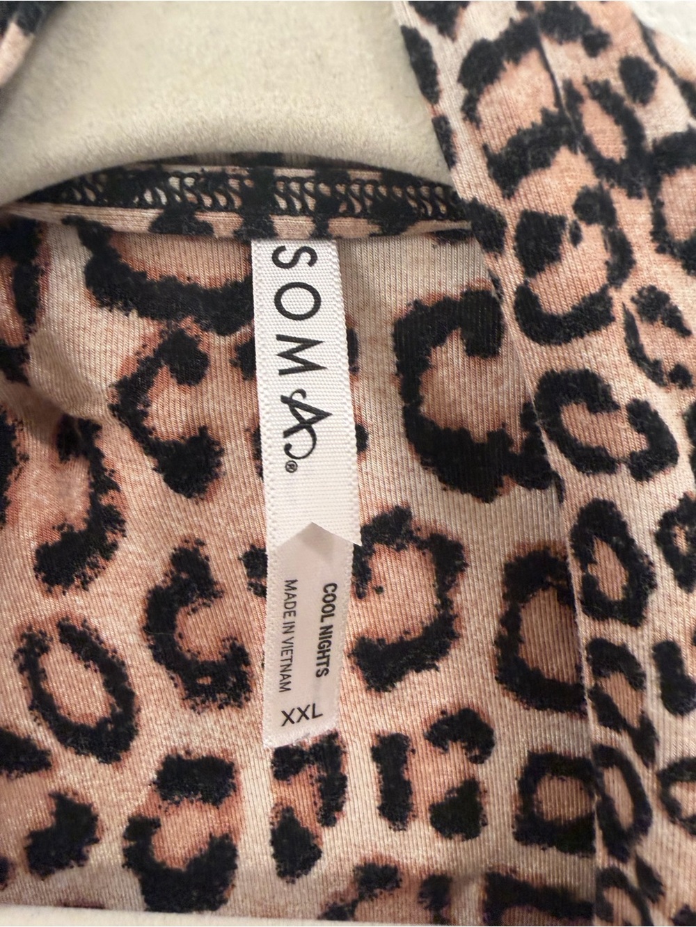 Soma Cool Nights Leopard Print Robe - Picture 2 of 4
